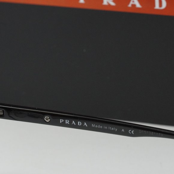 FINAL PRICE NEW PRADA SPORT PS52HV 7AX1O1 BLACK EYEGLASSES - Picture 4 of 9